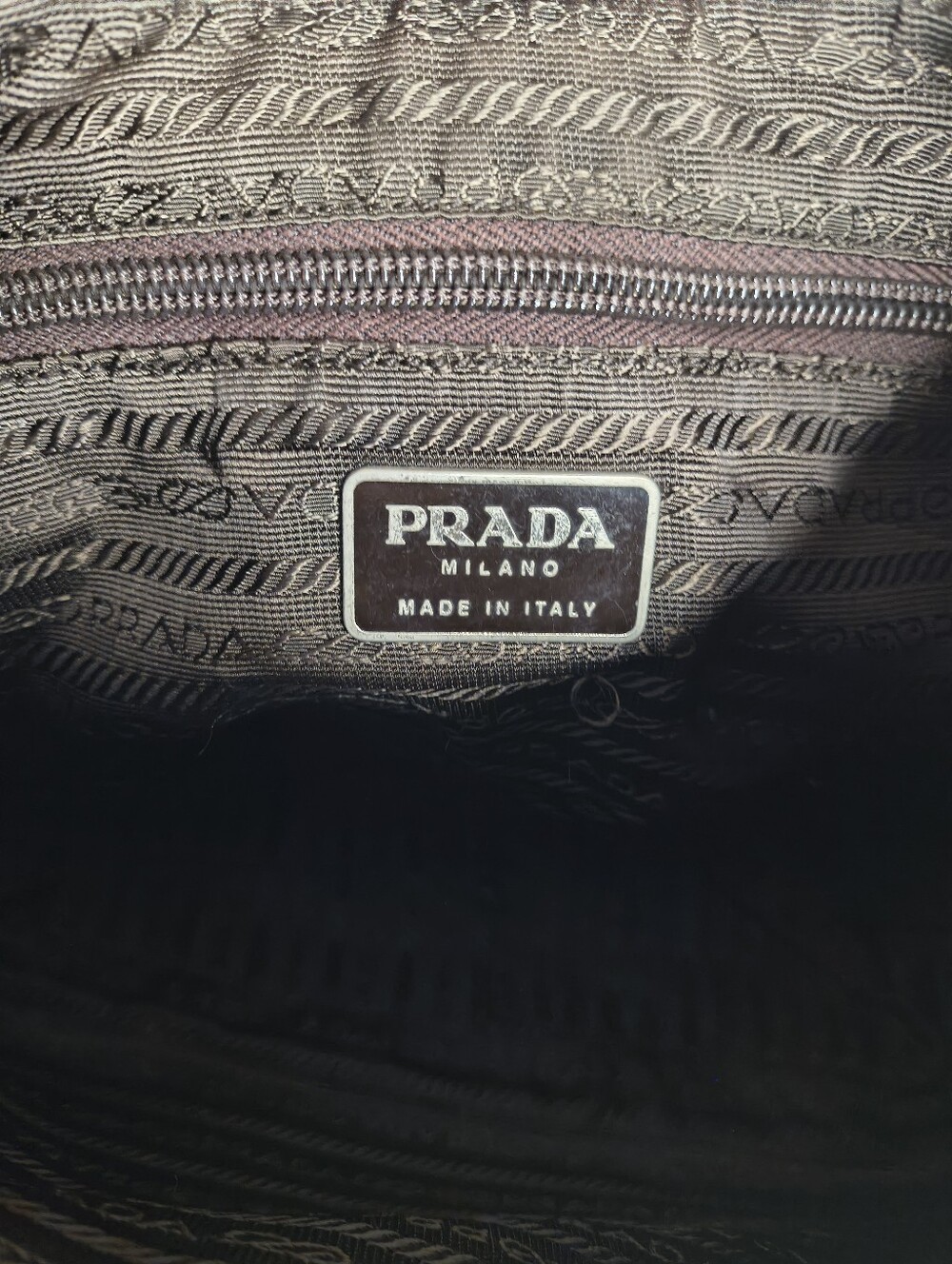 Vintage Prada Rare Yellow Tessuto Nylon Hobo Shoulder Bag | Made in Italy | Y2K - Picture 9 of 12